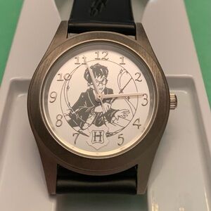 Harry Potter Wrist Watch 2001 Warner Bros, Original box, Never Worn FSC: 61539-7